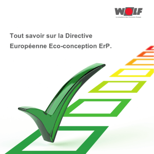 Tout Européenne ErP. Eco-conception Directive la sur savoir