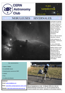 CERN Astronomy Club Newsletter Issue 6 (January 2014)