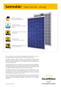 Sunmodule Protect SW 250 – 255 poly - Energy