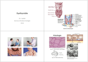 Dysthyroïdie