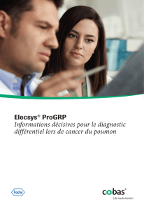 Brochure Elecsys® ProGRP - Roche Diagnostics (Schweiz)