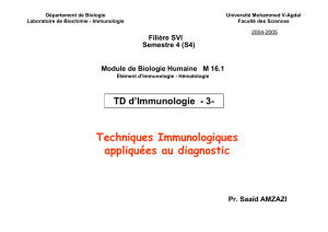 Module de Biologie Humaine M 16.1