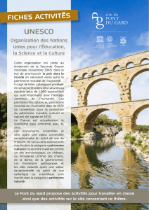 unesco - Pont du Gard