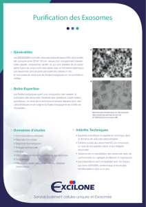 Exosomes  - Excilone Services