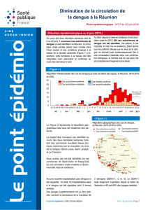 Diminution de la circulation de la dengue à la Réunion - URML-OI