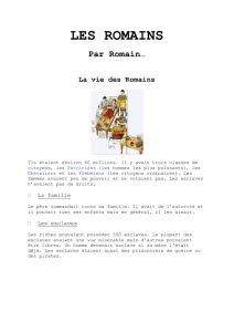 4) Les Romains ( PDF )