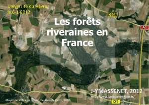 Chapitre 3 : Identification d`un habitat en forêt riveraine - Jean