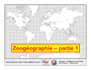 Zoogéographie – partie 1 - Royal Museum for Central Africa