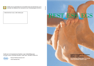 Brochure d`information RLS - Restless