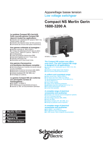 Compact NS Merlin Gerin 1600
