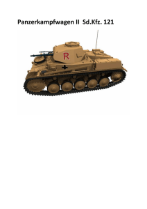 Panzerkampfwagen ii sdkfz 121