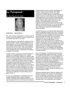 Le Temporal - Journalosteopathie.com
