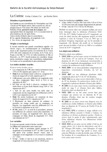 Bulletin de la Société Astronomique du Valais Romand