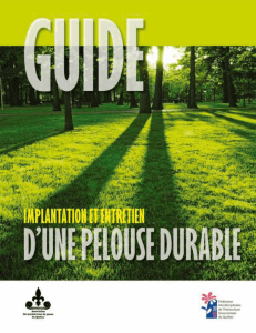 Guide – Organismes nuisibles