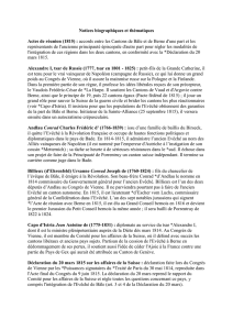 Notices biographiques - Archives de l`ancien Évêché de Bâle