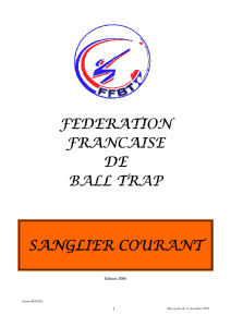 federatio francais ball trap sanglier cour federation francaise