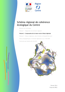 Schéma régional de cohérence écologique du Centre