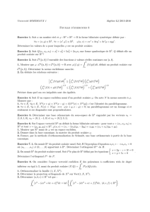 Feuille d`exercices 8
