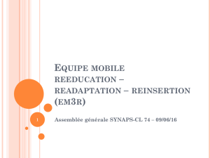 EQUIPE MOBILE REEDUCATION