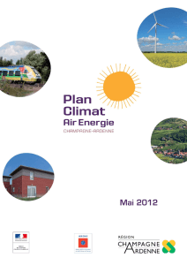 Plan Climat Air Energie mai 2012 - Région Champagne