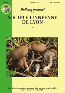 Bulletin mensuel - Société linnéenne de Lyon
