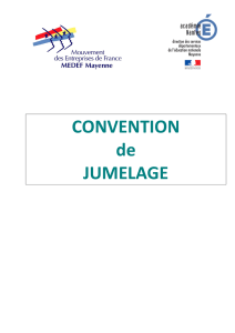 Modèle convention de jumelage 2015
