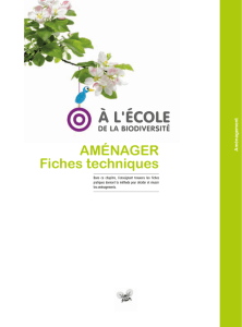 Classeur biodiversité collège : fiches - Région Champagne
