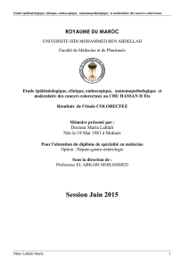 Session Juin 2015 - Faculté de Médecine et de Pharmacie Fès