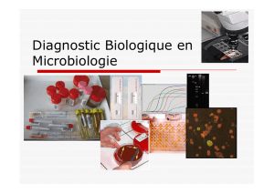 Diagnostic en microbiologie [Mode de compatibilité]