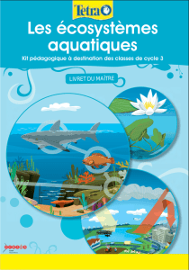 Les écosystèmes aquatiques - Education au Développement Durable