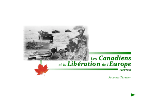 King - Les Canadiens et la Liberation de l`Europe-1939