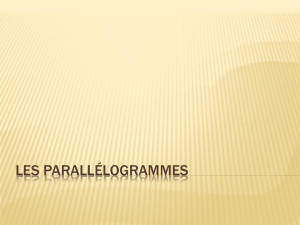 Les parallelogrammes