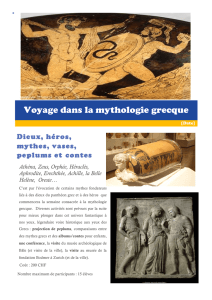 Voyage dans la mythologie grecque