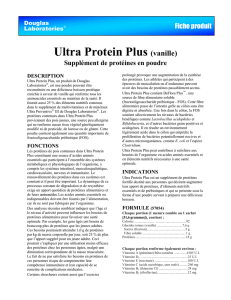 Ultra Protein Plus (vanille)