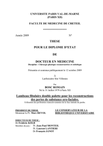 THESE POUR LE DIPLOME D`ETAT DE DOCTEUR EN MEDECINE