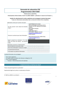 Rapport type d`instruction - Conseil Régional de Lorraine