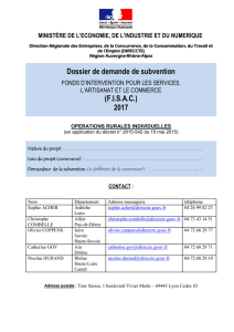 Dossier type FISAC opérations rurales individuelles 2017