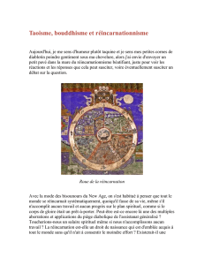 Taoisme, bouddhisme et réincarnationnisme