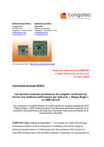 09-14 congatec COMs Steppe Eagle AMD G-Series SOC dt fp-fr