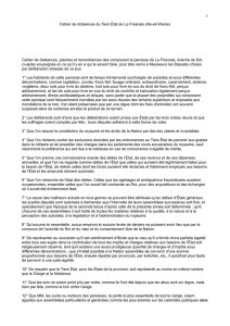 1 Cahier de doléances du Tiers État de La Fresnais (Ille-et