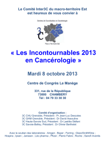 Programme Les Incontournables 2013
