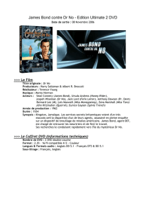James Bond contre Dr No - Edition Ultimate 2 DVD - JamesBond