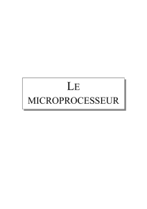 1.2.3 Exécution des instructions du microprocesseur fictif