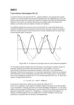 Les Différents Types Des Convertisseurs Statiques