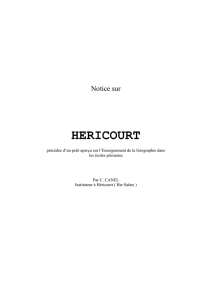 Notice sur Héricourt