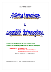 Pollution harmonique document élève