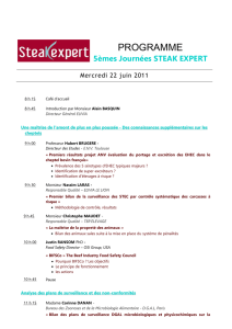 PROGRAMME - SteakExpert