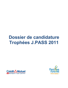 Dossier candidature J`Pass
