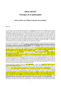 Principes de la philosophie lettre preface
