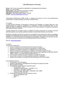 Offre d`emploi BDD/OMP/IPSL/2009-06